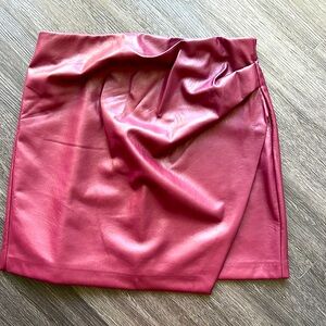 Wine Colored Aritzia Mini Skirt